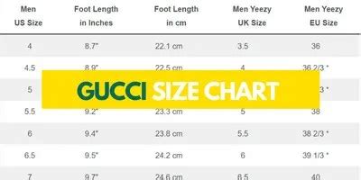 gucci mens shoes sizes|Gucci men's shoes size guide.